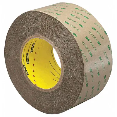 3M Transfer Tape: 2 in Wd, 60 yd Lg, 5.2 mil Thick, Polycoated Kraft Paper - General Purpose Adhesive Transfer Tape