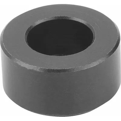 KIPP Counterbored Insert w/Flat Face: 12 mm Dia, 4.5 mm Bore Dia, 12 mm Ht - Counterbored Steel Inserts with Flat Face