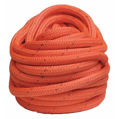 ALL GEAR Rigging and Climbing Rope: Double Braid, 3/4 in Dia, 4,600 lb Working Load Limit - Rigging & Climbing Rope