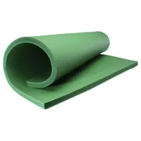 Thermal Insulation Sheet: Sheet, 1 in Thick, 3 ft x 4 ft, Buna-N Rubber, 3.75 R-Value, Green (MPN 6RSHFG3X4100)
