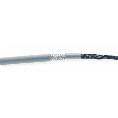 CHAINFLEX Control Cable: 18 AWG Conductor Size, 18 Conductors, PVC, 100 ft - Continuous Flexing Exposed Run Tray Cables