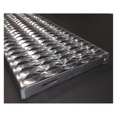 OEM Approved Vendor Stair Tread, Serrated, Steel, 3251514-TRD36 - Stair Treads & Channels