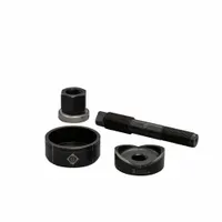 GREENLEE Knockout Punch Set: 10 ga Sheet Metal Capacity (Steel), 3 17/32 in Nominal Size, Round (MPN K3BB-3)