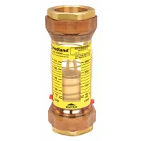 HEDLAND Mechanical Flowmeter: Flow Meter, Scale, Variable Area, Inline, Universal, Gallons/Liters (MPN H617-075-R)