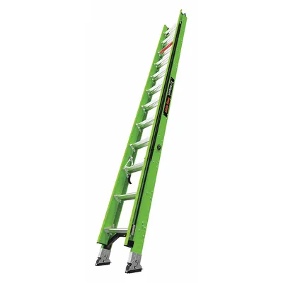 LITTLE GIANT 24 ft Non-Conductive Fiberglass Extension Ladder - Non-Conductive Fiberglass Extension Ladders
