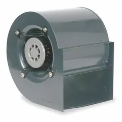 This direct-drive blower with motor features an 11-inch wheel diameter and a 1/2 hp open dripproof motor. It operates on 115V AC, single-phase power with clockwise rotation. Suitable for general ventilation, exhaust, and air movement in industrial and commercial facilities.