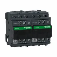 SCHNEIDER IEC Magnetic Contactor: Reversing, 3 Poles, 3NO Contacts, 9 A, 120V AC Coil (MPN LC2D09G7V)