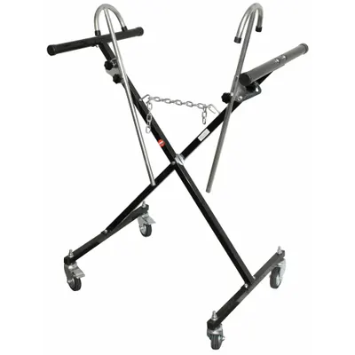 KEYSCO TOOLS Work Stand: Work Stand, Steel, Bumpers, Foldable, 52 in Max Op Ht - Auto Body Work Stands