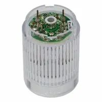 PATLITE Tower Light Module: Steady, 24V DC, Amber, 25 mm Overall Dia, 30 mm Overall Ht, ME/MES (MPN B72100223-2F1)