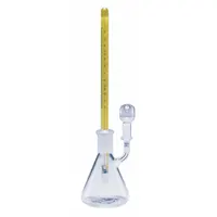 KIMBLE Specific Gravity Bottle: 25 mL, Ground-Glass Stopper, 175 mm, Colorless, Closure Included (MPN 15123R-25)