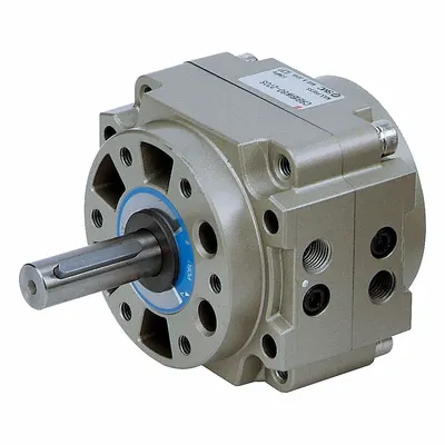 SMC Rotary Actuator: Single Vane Actuator, 270° Rotation Angle, 11.9 N-m Output Torque - Vane-Style Rotary Actuators