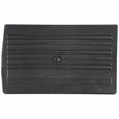 This bin divider subdivides large hopper bins into smaller compartments for organizing industrial parts and components. It measures 17 1/4 in x 10 1/2 in and is not electrostatic discharge conductive. Compatible with manufacturer model number QMS533.