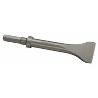 WESTWARD Chisel: 0.58 in Shank Size, Hex, Oval, 2 in Chisel Tip Wd, 8 1/2 in Overall Lg