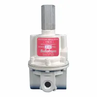 BELLOFRAM Compressed Air Regulator: Type 70, 960093000, 3/8 in NPT Female, Relieving, Aluminum, Knob