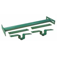 ASHLAND CONVEYOR Conveyor Support Stand: For 31 in Between Frame Wd, 31 in Overall Wd, Steel, Green (MPN HMTB31)