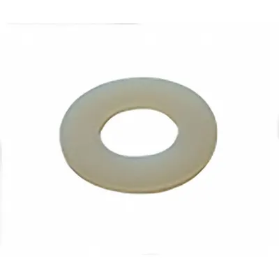OILITE Thrust Washer: 1/2 in Bore, PTFE, 1 in OD, 0.062 in Thick, -325°F to 500°F - Chemical- & Heat-Resistant Plastic Thrust Washers