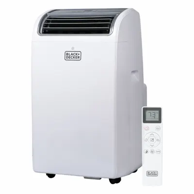 BLACK & DECKER Portable Air Conditioner: 14,000 BTU, 120V AC - Light-Duty Portable ACs for Cooling Only