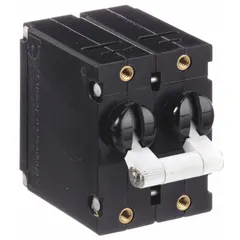 Panel Mount Circuit Breaker: 30 A Amps, 277V AC, 80V DC, Threaded Insert, 2.12 in Dp, 1/4 in Tab (MPN BA2-BO-34-630-111-C). Key specifications — Terminal Connection: 1/4 in Tab; AC Voltage Rating: 277V AC; DC Voltage Rating: 80V DC; Mounting Type: Threaded Insert.