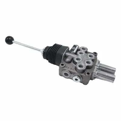 HYDRO CUSTOM Hydraulic Directional Control Valve: Four-Way / Three Positions - Manual Spool Monoblock Valves
