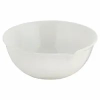 Evaporating Dish: 120 mL Capacity - mL, 94 mm Dia, 42 mm Overall Ht, Glazed, Porcelain, Autoclavable (MPN JED120)