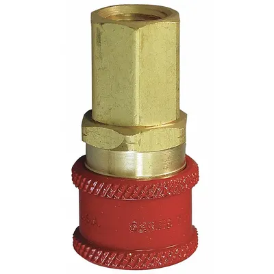 HANSEN Quick Coupler Body: UNF - Acetylene Hose Quick-Disconnect Coupling Sockets