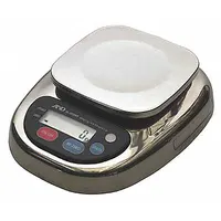 A&D WEIGHING Compact Bench Scale: 6.6 lb Capacity, 1 g Readability, g/lb/lb/oz/oz, 1 g Repeatability (MPN HL-3000WP)
