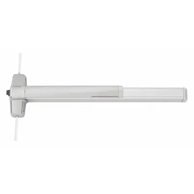VON DUPRIN Surface Vertical Rod: 3 ft Max Door Wd - Surface Vertical Rod Push Bars