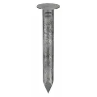 BOSTITCH Roofing Nails,1" L,Galvanized,PK7200: Roofing Nails, Flat, Smooth, Steel, Wire, 7,200 PK (MPN CR2DGAL)