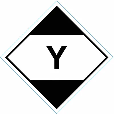 STRANCO Handling Label: Message, 4 1/2 in x 4 1/2 in, 4 1/2 in Label Wd, Paper - Limited Quantities