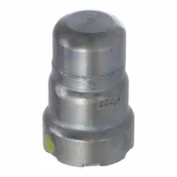 VIEGA MEGAPRESS Crimp Fitting Cap: 3/4 in Pipe Size, Press-fit, Carbon Steel, HNBR (MPN 25736)