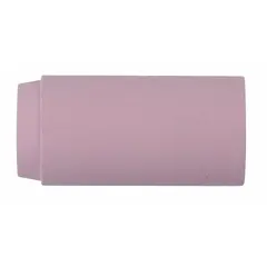 Standard nozzle made of alumina, designated as No. 6. Used in welding torches to direct shielding gas and protect the electrode during arc welding processes. Supplied in a pack of 10 units.
