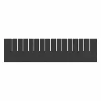 QUANTUM STORAGE SYSTEMS Divider: 20 in x 5 in, Plastic, Conductive, 2TB33, DG93060CO (MPN DL93060CO)