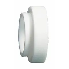 Nozzle insulator for use with 9 or 20 Series welding equipment. Sold as a 2-pack. Provides electrical insulation between the nozzle and cup assembly to prevent arcing during welding operations.