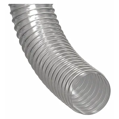 HI-TECH DURAVENT 16 in ID x 25 ft Clear Reinforced PVC Duct Hose for Air - Reinforced PVC Duct Hoses for Air