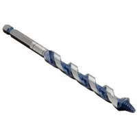 BOSCH Hybrid Drill Bit: 1/2 in Drill Bit Size, 7 1/2 in Overall Lg, Straight Shank, Carbon Steel (MPN NKST08)