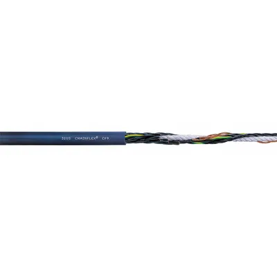 CHAINFLEX Control Cable: 14 AWG, 7 Conductors, Order by the Foot, TPR Jacket - Continuous Flexing Control Cables