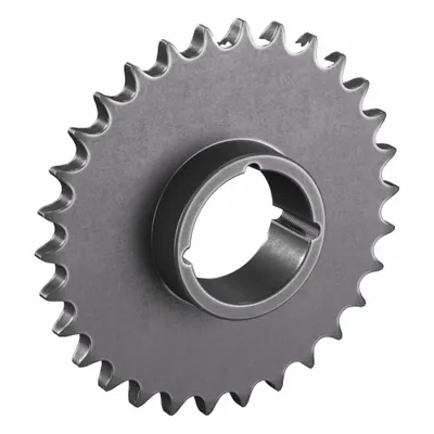 TRITAN Bushed Roller Chain Sprocket: For 80 Chain, 30 Teeth, 9.567 in Pitch Dia - Size 80 Bushed-Bore Roller Chain Sprockets