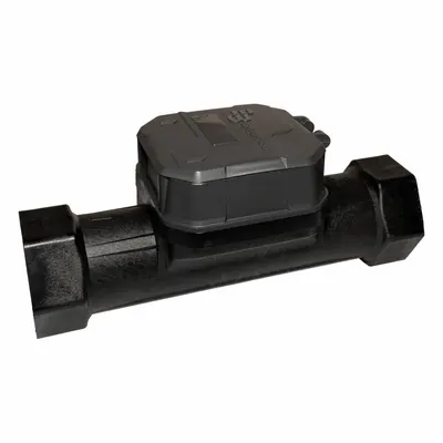 BADGER Flow Sensor: Flow Sensor, Ultrasonic, Inline, Water, 2 in For Pipe Size - Inline Ultrasonic Flowmeters for Water