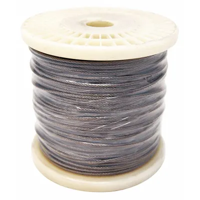 BIRD BARRIER Netting Perimeter Cable: Netting Perimeter Cable, Stainless Steel, Silver - Bird Control Netting Accessories