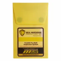 IDEAL WAREHOUSE INNOVATIONS, INC. Lift Truck Log Kits for Electric Counterbalance: 4 PK (MPN 70-1062-CP)