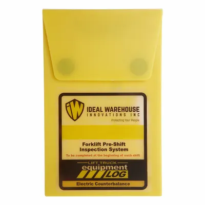 IDEAL WAREHOUSE INNOVATIONS, INC. IDEAL WAREHOUSE INNOVATIONS - Maintenance & Inspection Logs for Forklifts