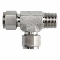 BRENNAN INDUSTRIES Single Ferrule Instrumentation Fittings: Compression x MNPT x Compression (MPN NS2605-12-12-12-SS)