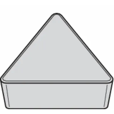 WIDIA Triangle Turning Insert: TPG322 - Triangle (T) Indexable Turning Inserts