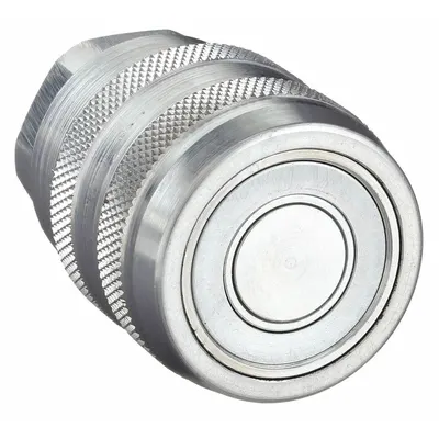 Parker Hydraulic Quick Connect Hose Coupling: 3/4 in Coupling Size, Steel, Nitrile - 71 Series Hydraulic Quick-Connect Coupling Bodies