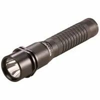 STREAMLIGHT Rechargeable Flashlight: Rechargeable, 375 lm, 2.5 hr Run Time at Max. Brightness, Black (MPN 74303)