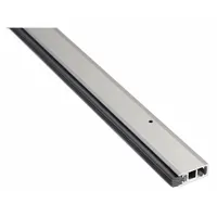 NATIONAL GUARD Door Weatherstripping: Screw-In Mounting, Silicone, 8 ft Overall Lg, Gray (MPN 107SA-96)