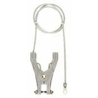 APPROVED VENDOR Bonding and Grounding Wire: Hand Clamp/Terminal, 5 ft, Uninsulated, Bare