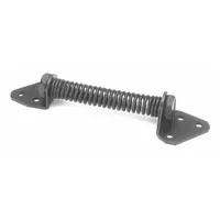 MCKINNEY Gate Spring: Door Spring, Spring Hinge, 1 1/2 in Bolt Head Dia, Gate Springs, Steel, Black (MPN 453 D4)