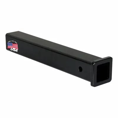 BUYERS PRODUCTS Receiver Tube: 2 in Compatible Hitch Size, 18 in Overall Lg - Receiver Tubes