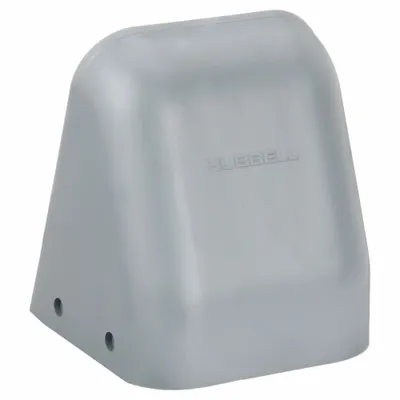 HUBBELL Angle Adapter: 20 A_30 A, Dead End Hub - Back Boxes